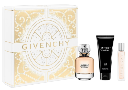 givenchy l'interdit woda perfumowana 50 ml  tester zestaw  