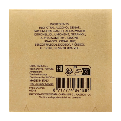 PerumeriaErbelOrtoParisiMegamareParfumSamplePróbkaPerfumNiszowychUnisex