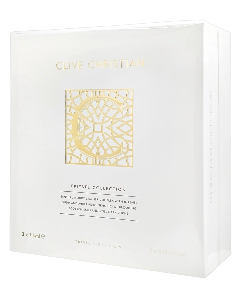 PerfumeriaErbelCliveChristianPrivateCollectionCWoodyLeatherIntenseOudhMasculineTravelRefillDlaSetDlaNiszaPrezent