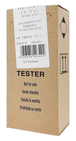 PerfumeriaErbelTrussardiPasseggiataInGalleriaVittorioEmanueleIIEDPFlakonPerfumNiszowychUnisex
