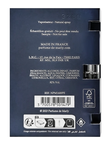 PerumeriaErbelParfumsdeMarlyLaytonEDPSamplePróbkaPerfumNiszowychUnisexMężczyzna