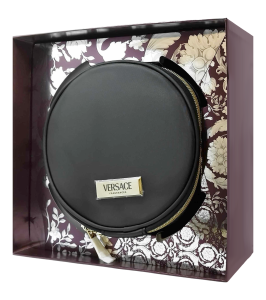 PerfumeriaErbelVersaceCrystalNoirEDP+Balsam+Żel+KosmetyczkaZestawUpominkowyDlaKobiety