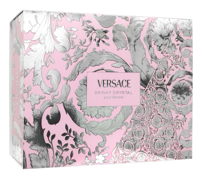 PerfumeriaErbelVersaceBrightCrystalEDTBalsamŻelZestawUpominkowyDlaKobiety
