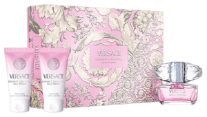 PerfumeriaErbelVersaceBrightCrystalEDTBalsamŻelZestawUpominkowyDlaKobiety