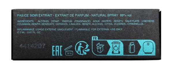 PerumeriaErbelBDKParfumsPasCeSoirExtraitEXTSamplePróbkaPerfumNiszowychUnisex
