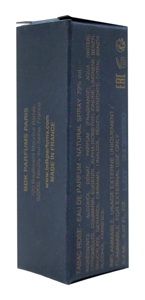 PerumeriaErbelBDKParfumsTabacRoseEDPSamplePróbkaPerfumNiszowychUnisex