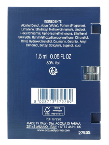 PerumeriaErbelAcquadiParmaBluMediterraneoFicodiAmalfiEDTSamplePróbkaPerfumNiszowychUnisex