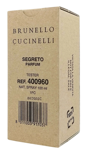 PerfumeriaErbelBrunelloCucinelliSegretoParfumFlakonPerfumNiszowychUnisex
