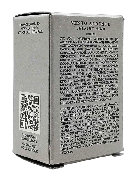 PerfumeriaErbelBrunelloCucinelliVentoArdenteParfumFlakonPerfumNiszowychMiniatura