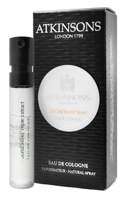 PerumeriaErbelAtkinsons24OldBondStreetTripleExtractCologneEDCSamplePróbkaPerfumNiszowychUnisex