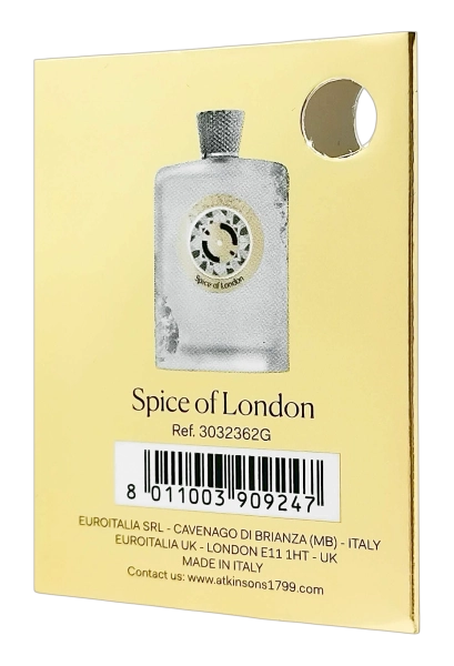 PerfumeriaErbelAtkinsonsSpiceOfLondonParfumIntenseFlakonPerfumNiszowychMiniatura