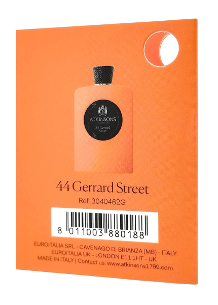 PerfumeriaErbelAtkinsons44GerrardStreetColognEDCFlakonPerfumNiszowychMiniatura