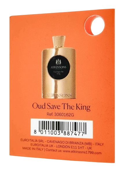 PerfumeriaErbelAtkinsonsOudSaveTheKingEDPFlakonPerfumNiszowychMiniatura
