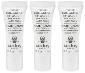 PerfumeriaErbelSisleyNightCreamwithCollagenandWoodmallowkremnanockolagenZestawTubekPróbek