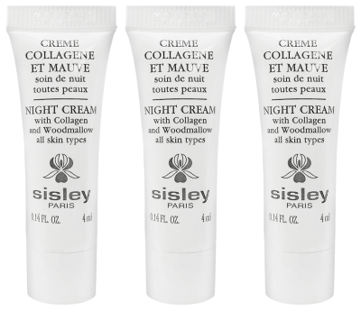 PerfumeriaErbelSisleyNightCreamwithCollagenandWoodmallowkremnanockolagenZestawTubekPróbek