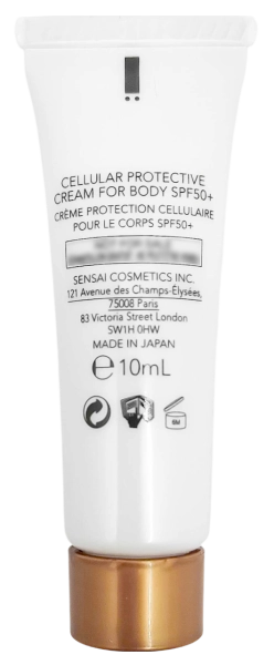 PerfumeriaErbelSensaiSilkyBronzeCellularProtectiveCreamforbodySPF50Tubka