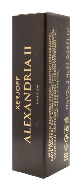 PerumeriaErbelXerjoffAlexandriaIIParfumSamplePróbkaPerfumUnisex