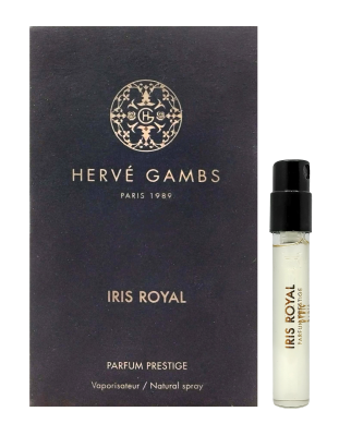 PerumeriaErbelHerveGambsParisIrisRoyalCologneIntenseSamplePróbkaPerfumUnisexNisza