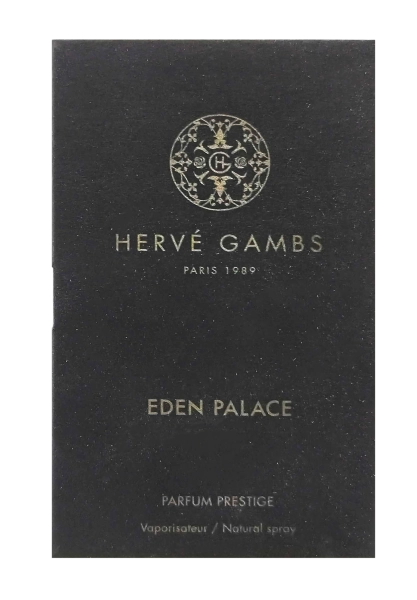 PerumeriaErbelHerveGambsParisEdenPalaceParfumPrestigeSamplePróbkaPerfumUnisexNisza