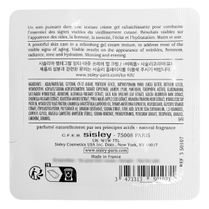PerfumeriaErbalSisleySisleyaL'IntegralAntiAgeFreshCreamGelZestawSaszetek