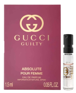 PerumeriaErbelGucciGuiltyAbsolutePourFemmeEDPSamplePróbkaPerfum
