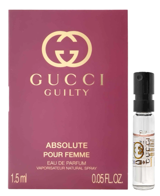 PerumeriaErbelGucciGuiltyAbsolutePourFemmeEDPSamplePróbkaPerfum