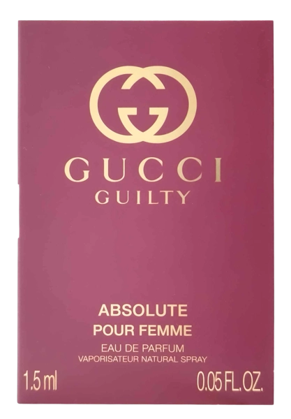 PerumeriaErbelGucciGuiltyAbsolutePourFemmeEDPSamplePróbkaPerfum