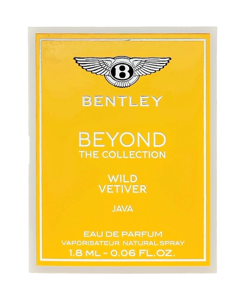 PerumeriaErbelBentleyBeyondTheCollectionWildVetiverEDPSamplePróbkaPerfum