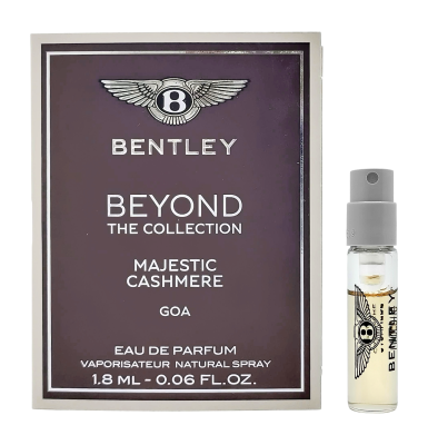 PerumeriaErbelBentleyBeyondTheCollectionMajesticCashmereEDPSamplePróbkaPerfum