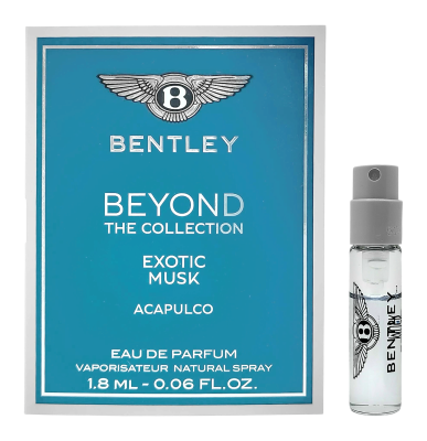 PerumeriaErbelBentleyBeyondTheCollectionExoticMuskEDPSamplePróbkaPerfum