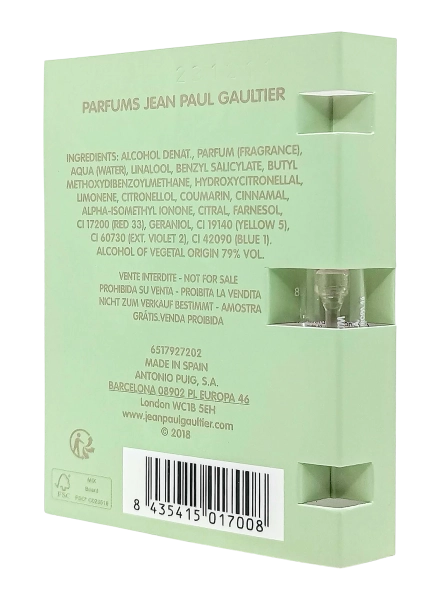 PerumeriaErbelJeanPaulGaultierLaBelleEDPSamplePróbkaPerfum