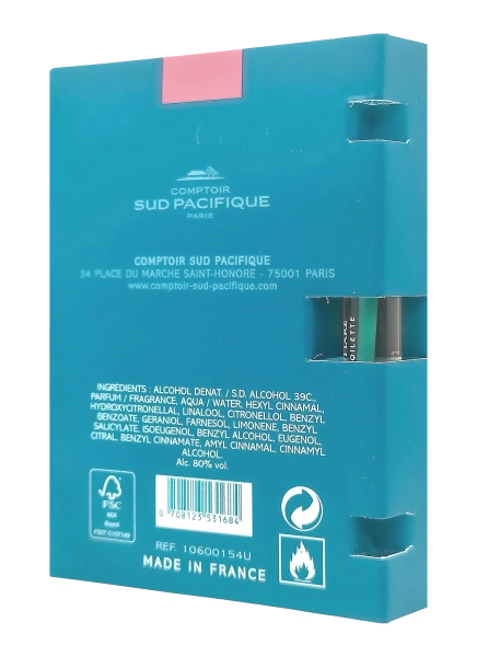 PerumeriaErbelComptoirSudPacifiqueAlohaTiareEDTSamplePróbkaPerfum