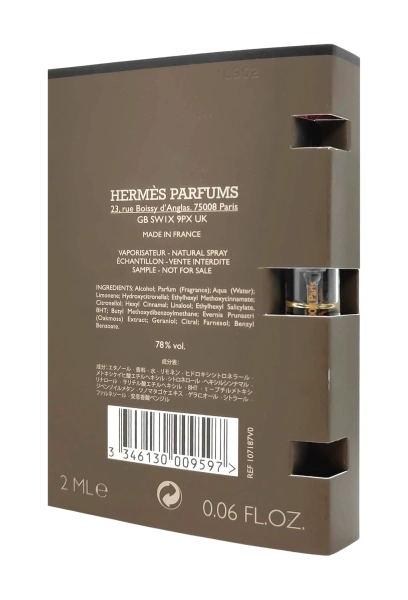 PerumeriaErbelHermesTerredHermesEDTSamplePróbkaPerfum