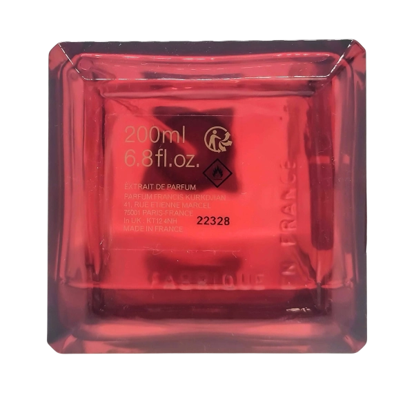 PerfumeriaErbelMaisonFrancisKurkdjianBaccaratRouge540EXTNiepełnyFlakonPerfum