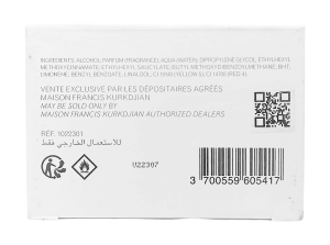 PerfumeriaErbelMaisonFrancisKurkdjianBaccaratRouge540EDPNiepełnyFlakonPerfum
