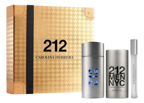 carolina herrera 212 men woda toaletowa 100 ml  tester zestaw  