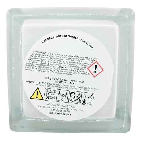 AcquaDellElbaNoteDiNataleŚwiecaZapachowaŚwiątecznaPerfumeriaErbel