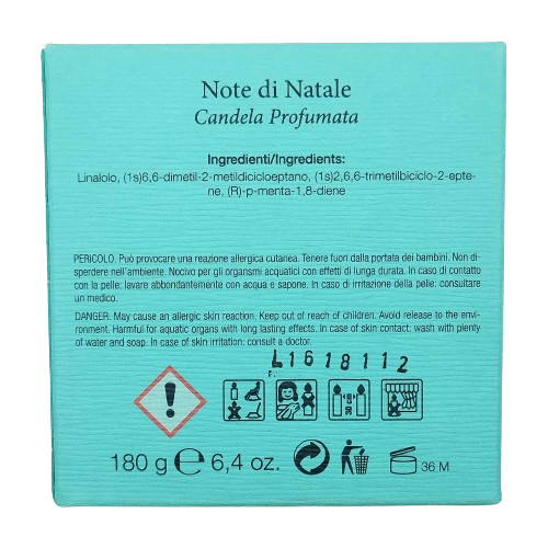 AcquaDellElbaNoteDiNataleŚwiecaZapachowaŚwiątecznaPerfumeriaErbel