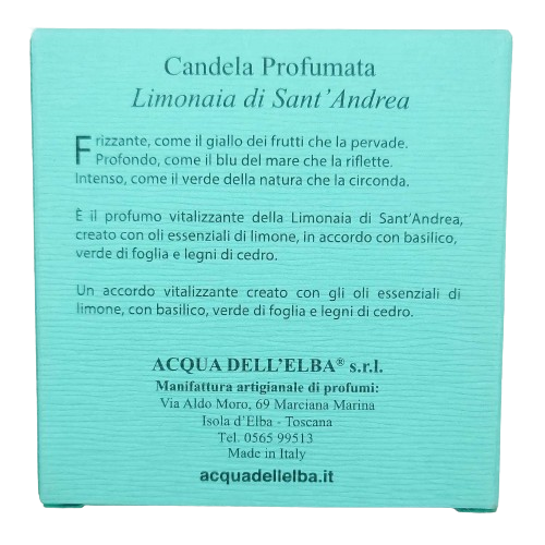 AcquaDellElbaLimonaiaDiSantAndreaŚwiecaZapachowaPerfumeriaErbel