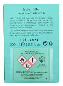 AcquadellElbaIsolaElbadyfuzorzapachowydopomieszczeńPerfumeriaErbel