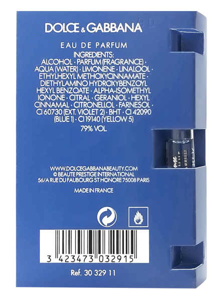 PerfumeriaErbelDolce&amp;GabbanaLightBlueEauIntensePourHommeEDPpróbkaperfum