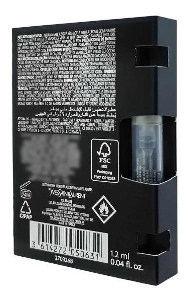 PerfumeriaErbelYvesSaintLaurentYSLYEDPpróbkaPerfum