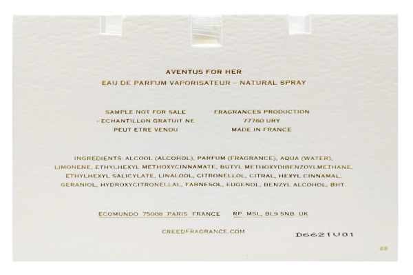 PerfumeriaErbelCreedAventusForHerEDPPróbkaPerfum