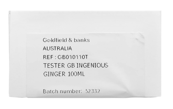 PerfumeriaErbelGoldfield&amp;BanksIngeniousGingerParfumFlakonPerfumUnisex