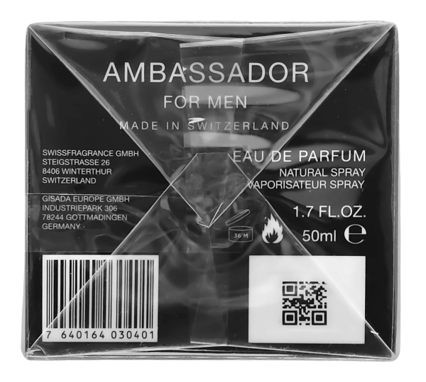 PerfumeriaErbelGisadaAmbassadorMenEDPFlakonPerfumNiszowychMężczyzna