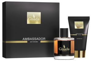 PerfumeriaErbelGisadaAmbassadorEDPŻelpodprysznicZestawUpominkowyPrezentowyPerfumyNiszoweMężczyzna