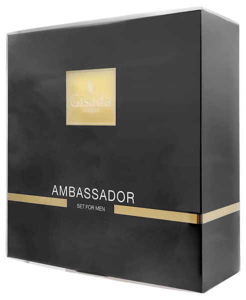 PerfumeriaErbelGisadaAmbassadorEDPŻelpodprysznicZestawUpominkowyPrezentowyPerfumyNiszoweMężczyzna