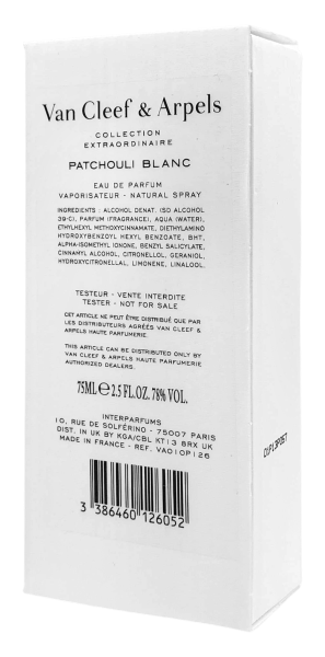 PerfumeriaErbelVanCleef&amp;ArpelsPatchouliBlancEDPFlakonPerfumNiszowychUnisex