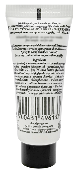PerfumeriaErbelDiptyqueFleurdePeauCleansingHandandBodyGelŻeldorąkciała