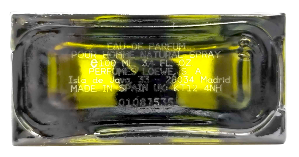 PerfumeriaErbelLoeweEsenciapourHommeEDPFlakonPerfumMężczyzna